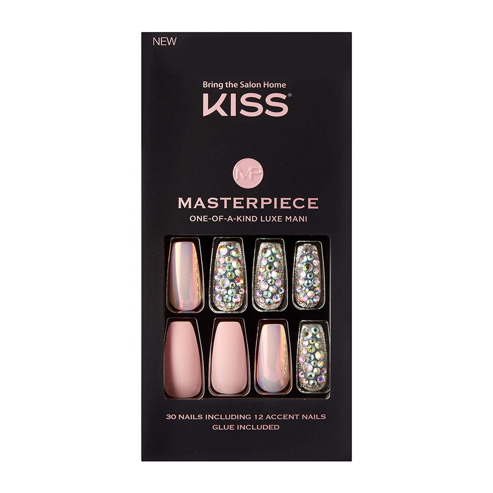 Kiss Masterpiece One Of A Kind Luxe Mani Nails KMN02, 30 Ea